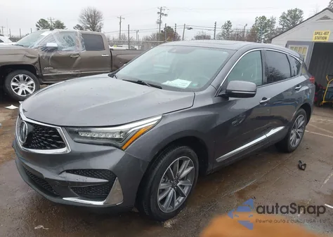 2020 Acura Rdx Technology Package z USA, uszkodzony, nr VIN 5J8TC1H58LL014954